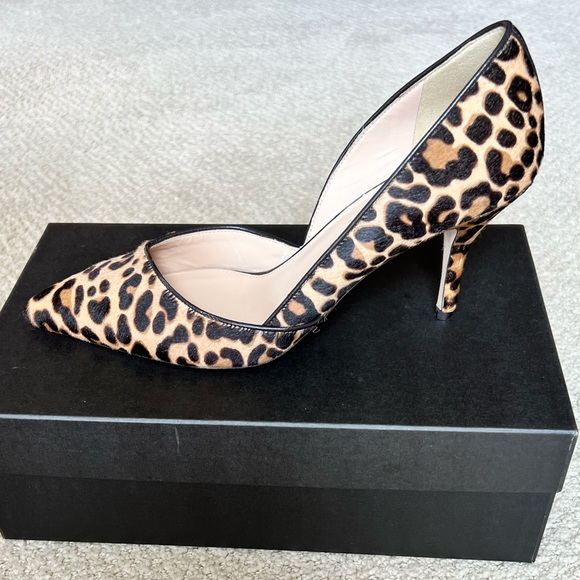 J. CREW   LEOPARD HAIR CALF   D'ORSAY PUMPS         Size: 9.5        ***NWT*** - Picture 8 of 15
